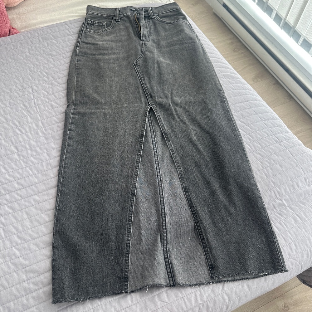 Denim skirt